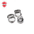 Adjustable SS304 Stainless Steel Pipe Clamp Single Ear Stepless Hose Clamp